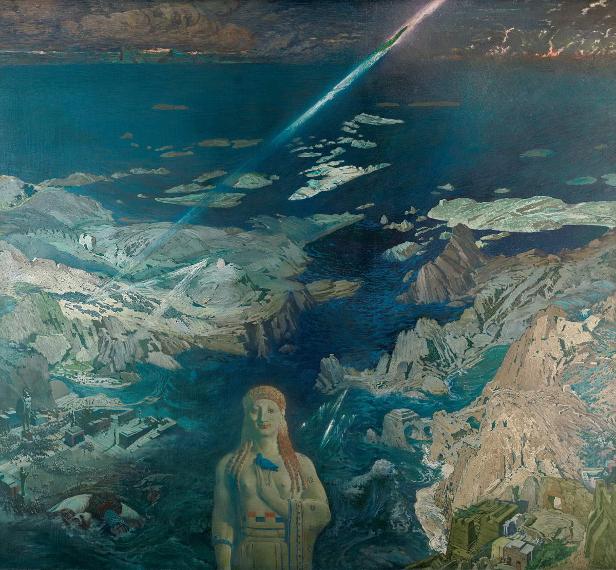 Terror Antiquus by L.Bakst 1908