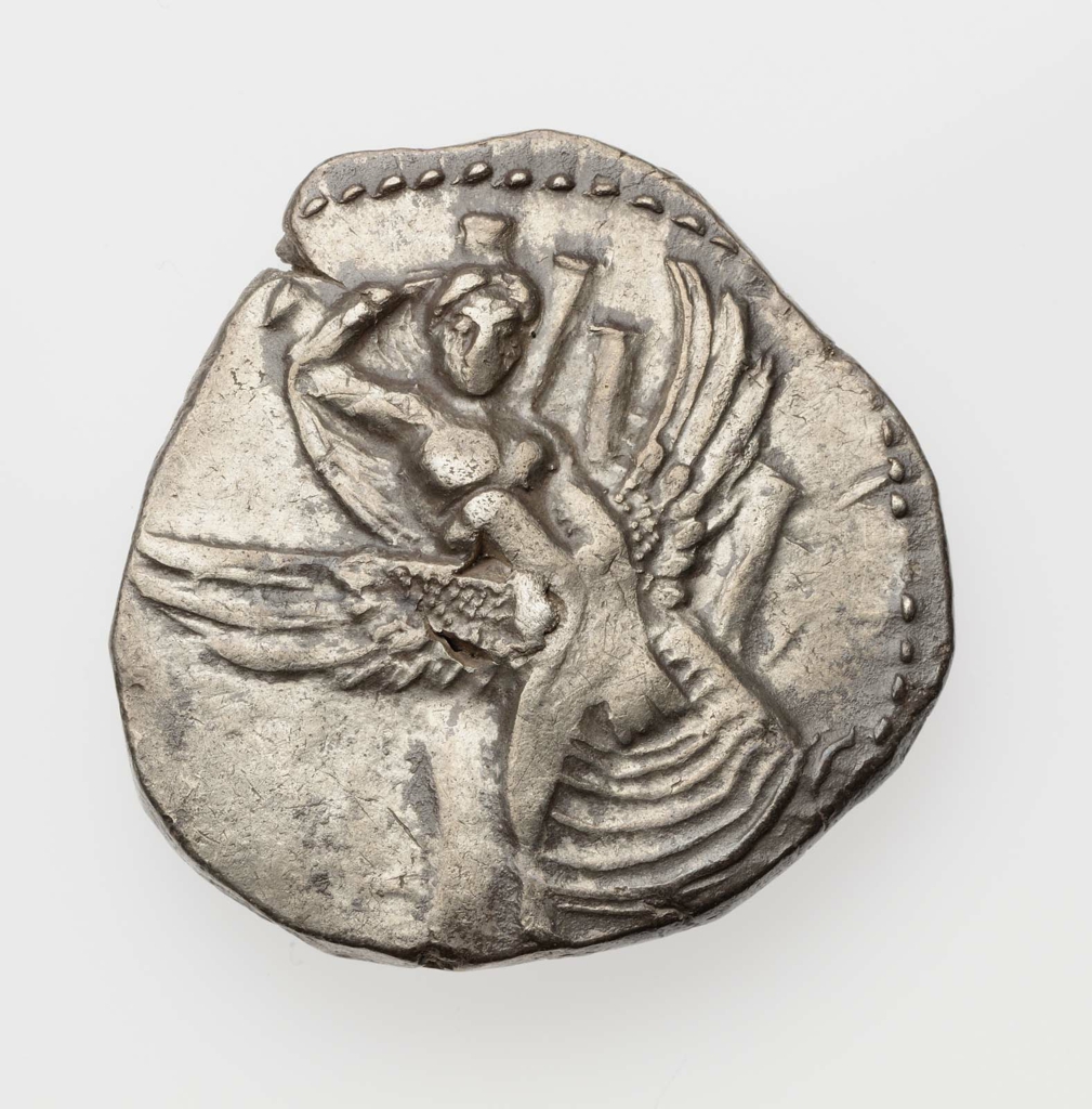 Stater of Gortyna with Europa in tree 431–300 B.C.