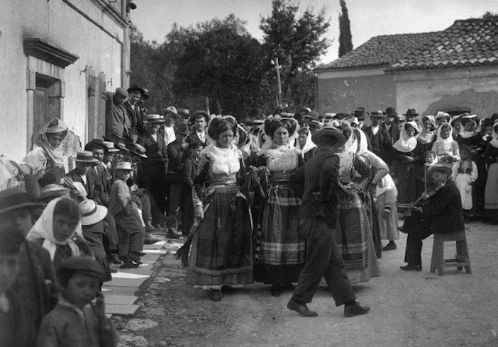 A celebration in Gastouri, Kerkyra,