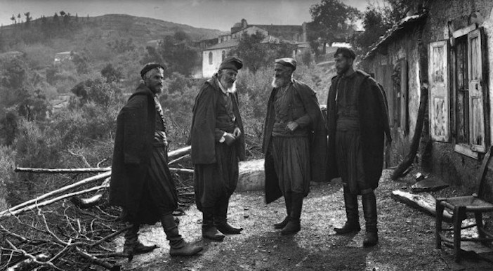 Crete, the Mandaka brothers in the village of Lakki