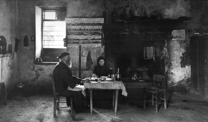 Interior of a house in Lakki, Crete