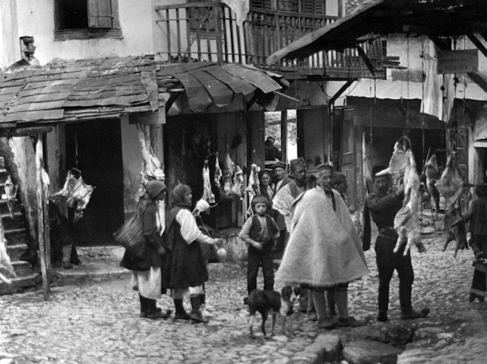 Meatmarkets of Paramythia, 1913.