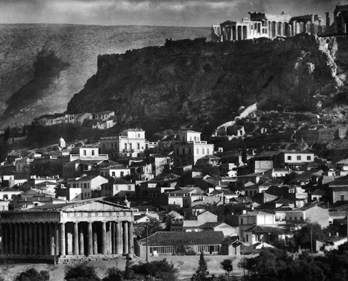 View of the Acropolis from Thiseio